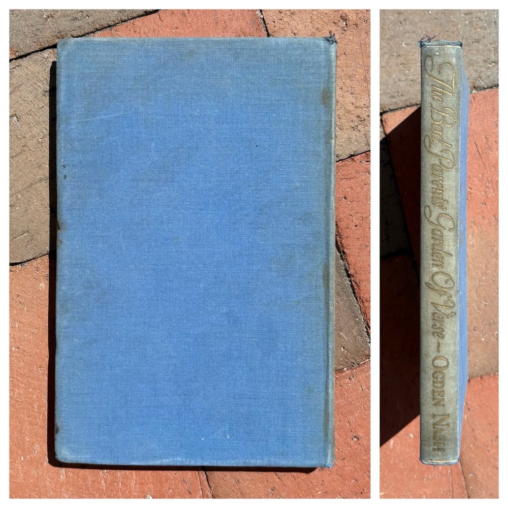 1936 Ogden Nash The Bad Parents’ Garden of Verse Parenting Humor Babies Stork - Picture 16 of 16